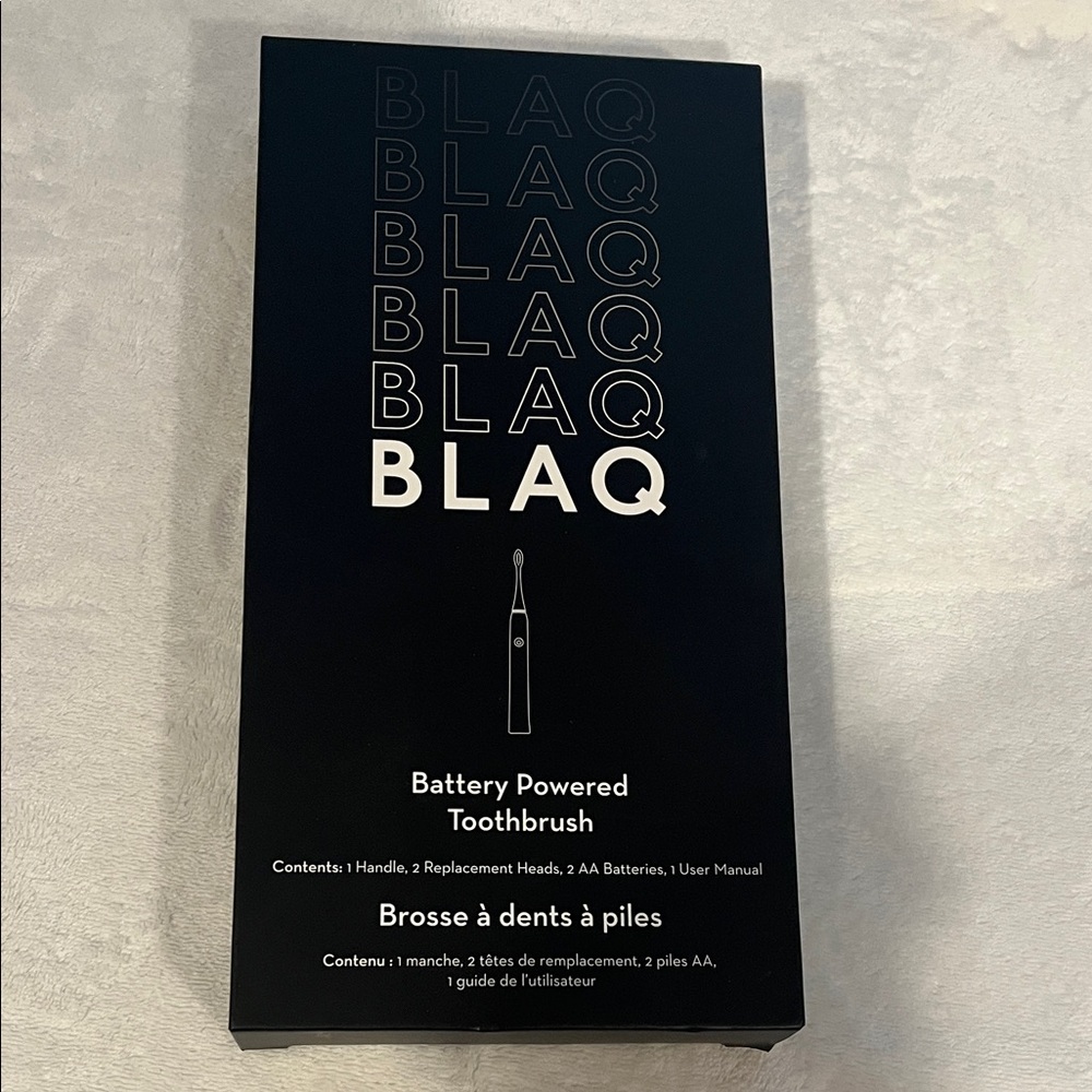 BLAQ Black Battery Powered Toothbrush B35